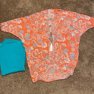 SUPER CUTE PAISLEY KIMONO